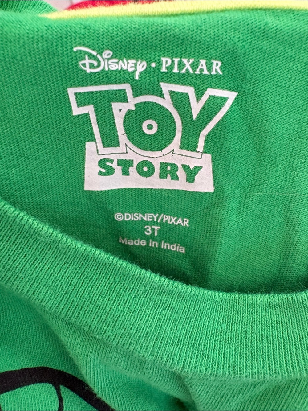⭐️3/$20 Disney Toy Story Tee Shirts (2) Rex and Slinky Dog 3t - Picture 4 of 4